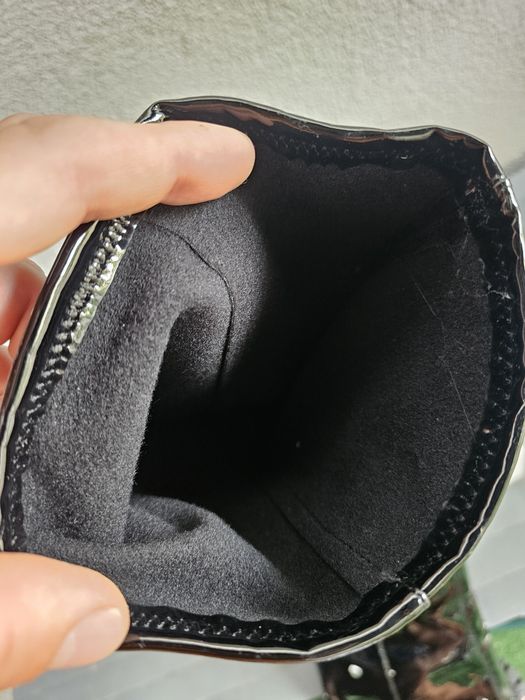 Botas ALDO cano alto em verniz NOVAS