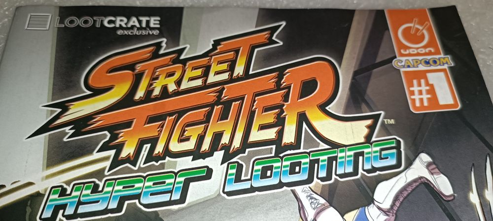 Antiga revista Street Fighter nr1 de 2016