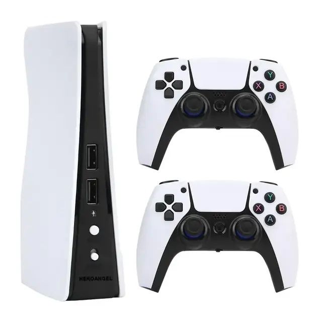 Портативна ігрова консоль приставка з двома джойстиками Wireless  GAME PS Style 64GB 4K 40000 ігр два беспровідних джойстіка