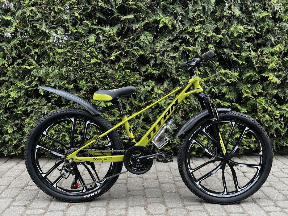 Titan Mars 24 велосипед Shimano магнієва рама дискові гальма