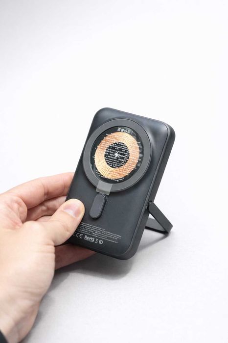 Магнітний Power Bank 10000mAh MagSafe 20W з підставкою та дисплеєм