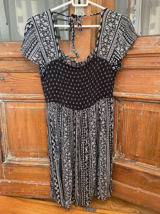 Free People sukienka hippie boho print metki wycięte