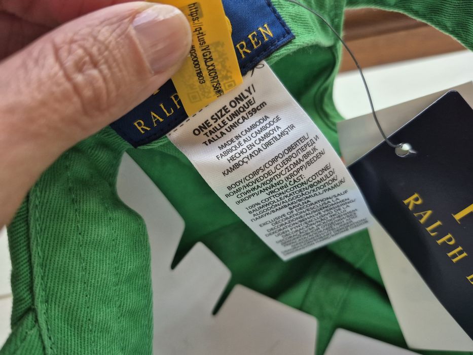 Czapka z daszkiem Ralph Lauren