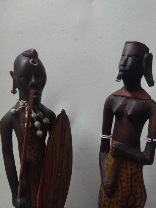 Estatuetas de Casal Masai