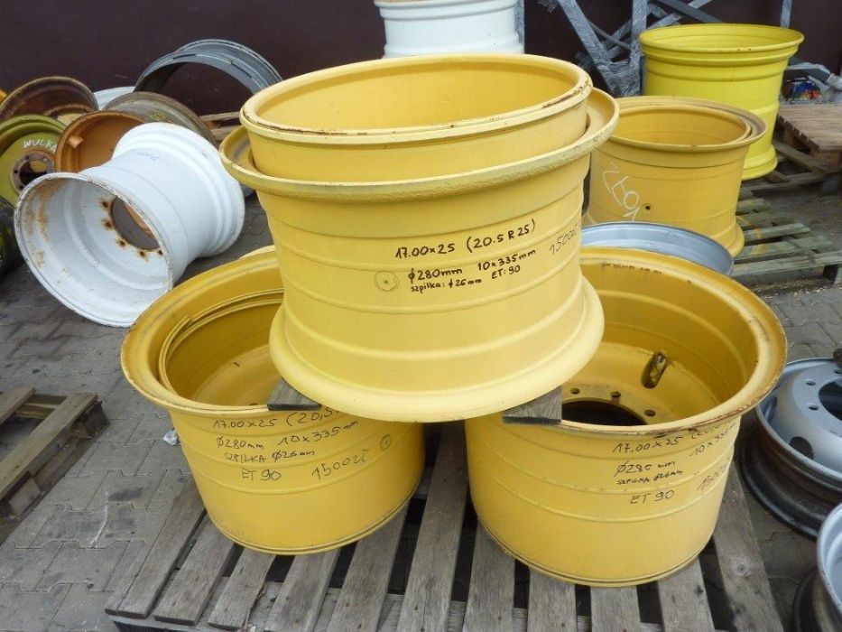 Felga używana 17.00x25 10x335 ET90 800zł D12