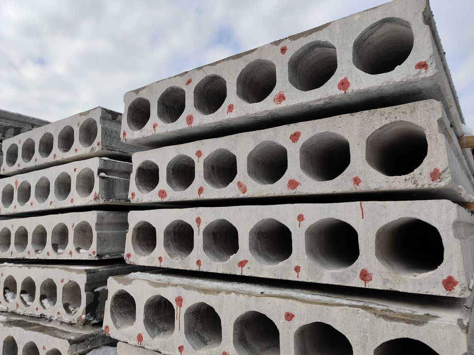 Плити перекриття Плиты перекрытия ПБ ПК Полегшені плити Панелі бетонні