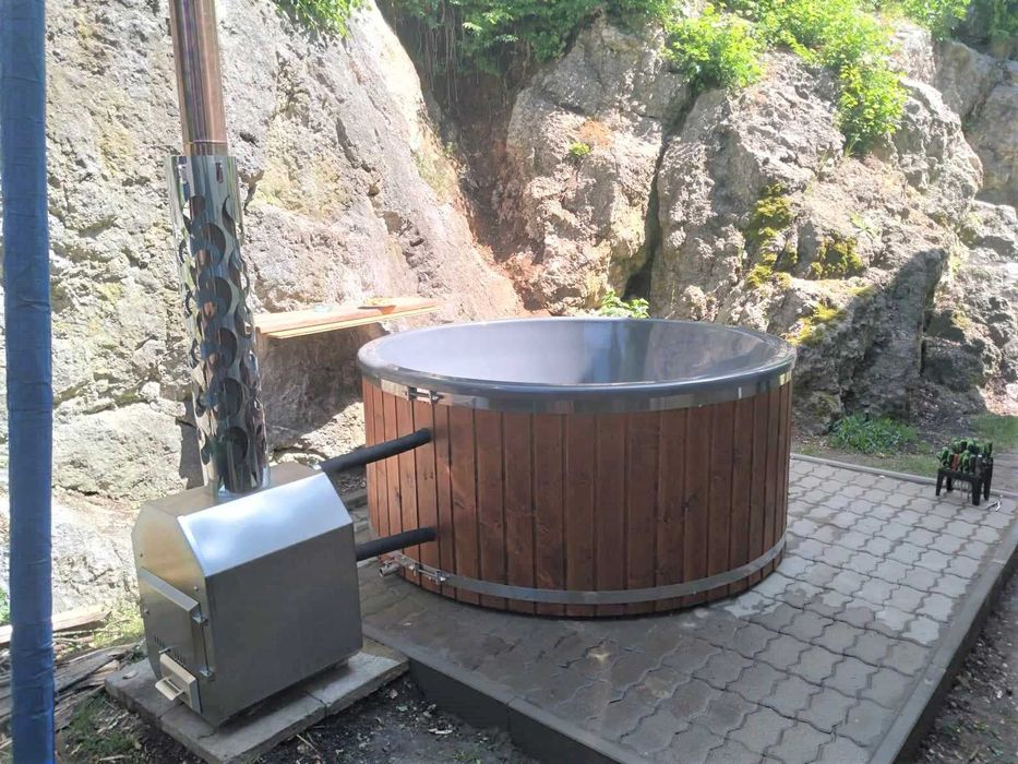 Balia Ogrodowa Gorąca Beczka (opcja HOLENDERSKA) LED