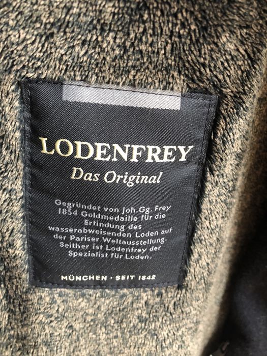 Płaszcz męski Lodenfrey wełna i kaszmir rozmiar 52 czarny