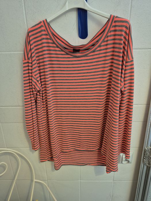 Bluzka neonowa oversize limonka