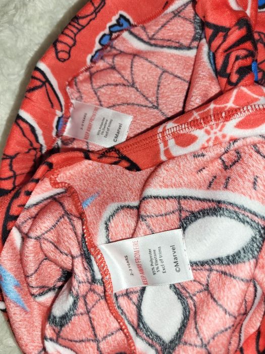 Теплий костюм, піжама Spiderman на хлопчика 92-98 р