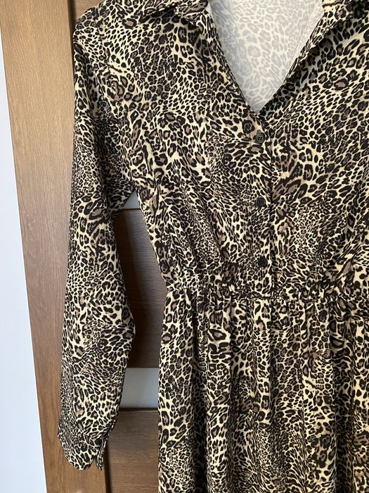 Sukienka panterka s 36