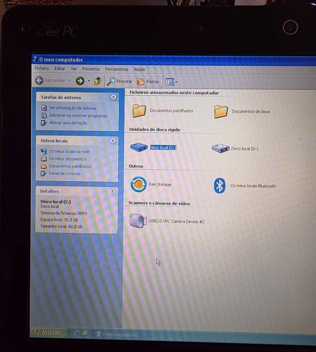 Notebook Asus Eee PC 1101HA - 11,6"