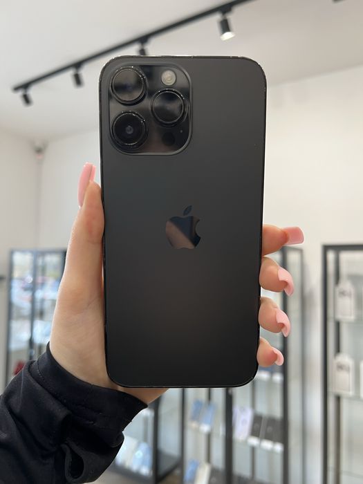 Telwfon iPhone 14 PRO MAX 256GB Czarny Apple Gwarancja iTrade