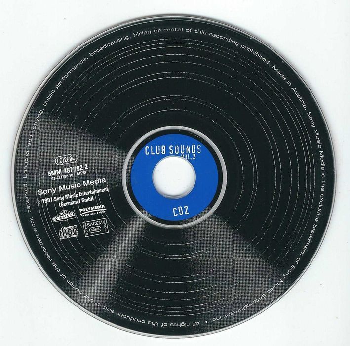 2 CD - Club Sounds Vol. 2 (1997) (Polystar)