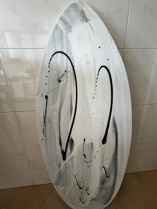 Prancha de Skimboard com Saco Folha