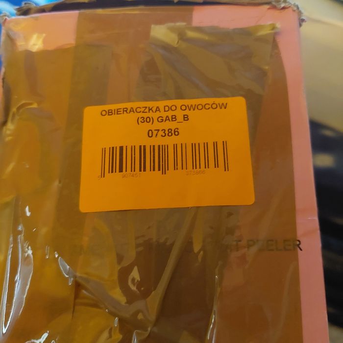 Obieraczka elektryczna do owoców USB.