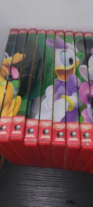 Coleção DVDs A Casa do Mickey Mouse - Planeta DeAgostini (Lote)