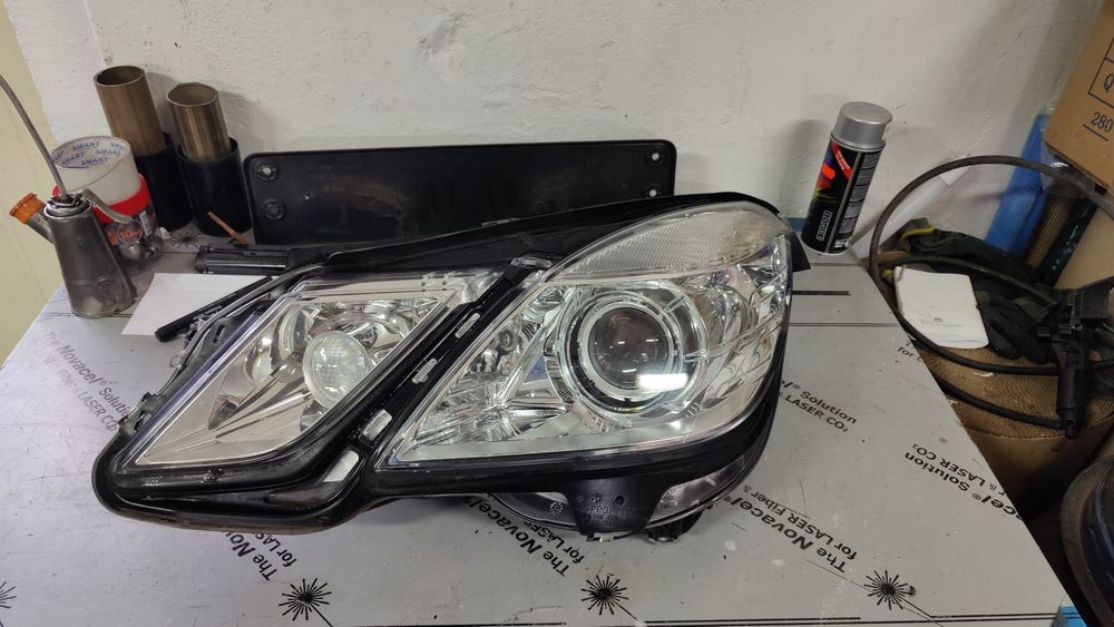 Lampy W212 MERCEDES ILS skrętne Bi-Xenon