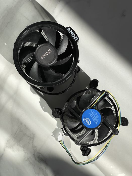 кулери AMD та Intel для процесора