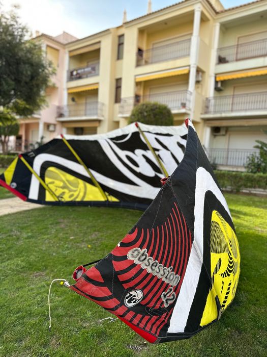 Kite rrd obsession 12 ready to go! Bar included!