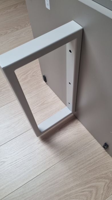 Nogi nóżki metalowe płozy 40x20 do komody szafki loft kaszmir