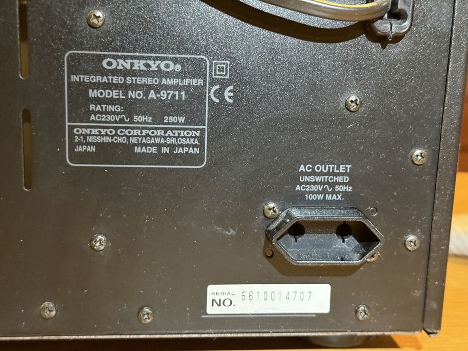 ONKYO A-9711 підсилювач , ONKYO TA-2760 дека
