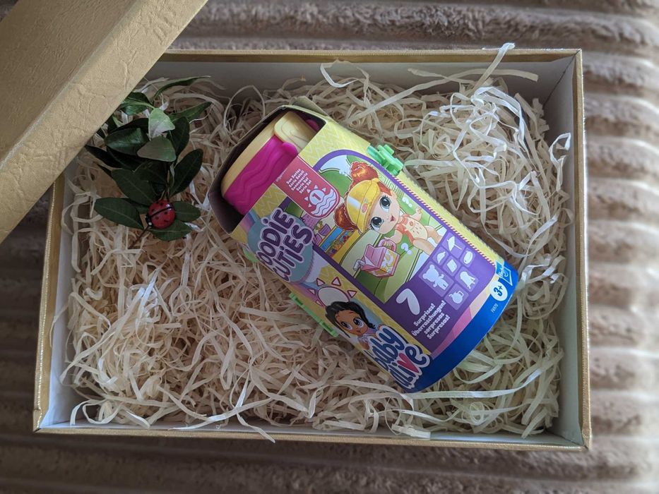 Пупс сюрприз Baby Alive Foodie Cuties, Bottle, Sun Series 1