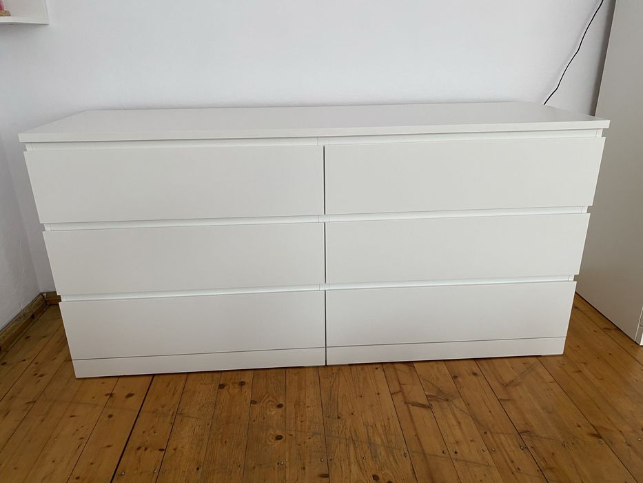 Komoda IKEA MALM 160 x 78 cm biała