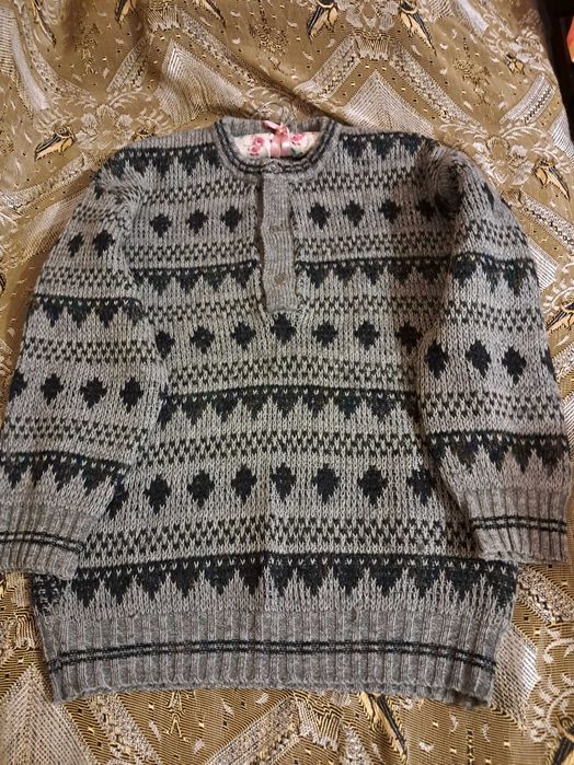 Светр чоловічий 50-54 р. напівшерстяний