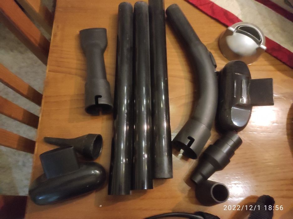 Aspirador soprador portátil com acessórios