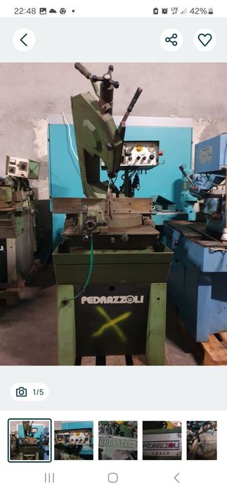 Piła taśmowa PEDRAZZOLI SN270 do metalu