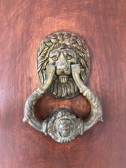 Porta de Entrada de Madeira Maciça