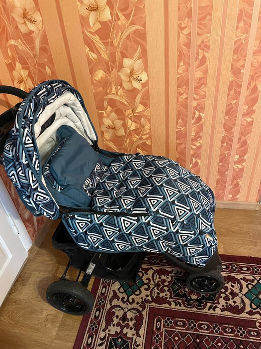 Дитяча коляска, прогулка, для хлопчика, зимова.