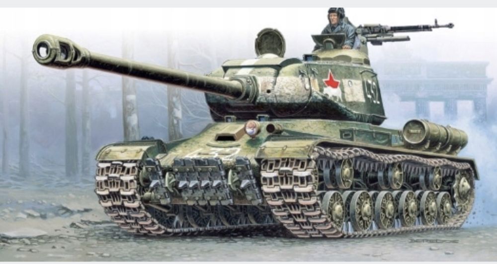 Model do sklejania Italeri 15764 1:56 Czołg IS-2