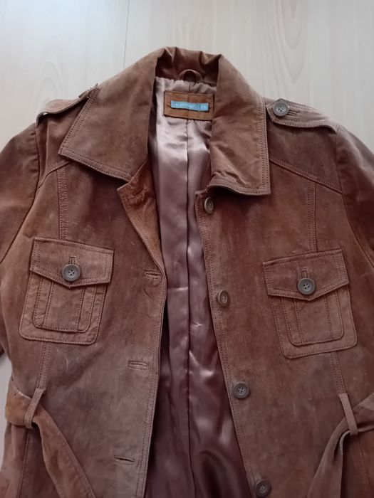 Casaco/blusão de cabedal/couro/pele- vintage