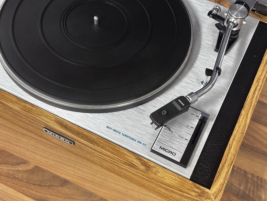 Gramofon Mikro Seiki MR-211 wkladka micro igla”silver six” audiofilski