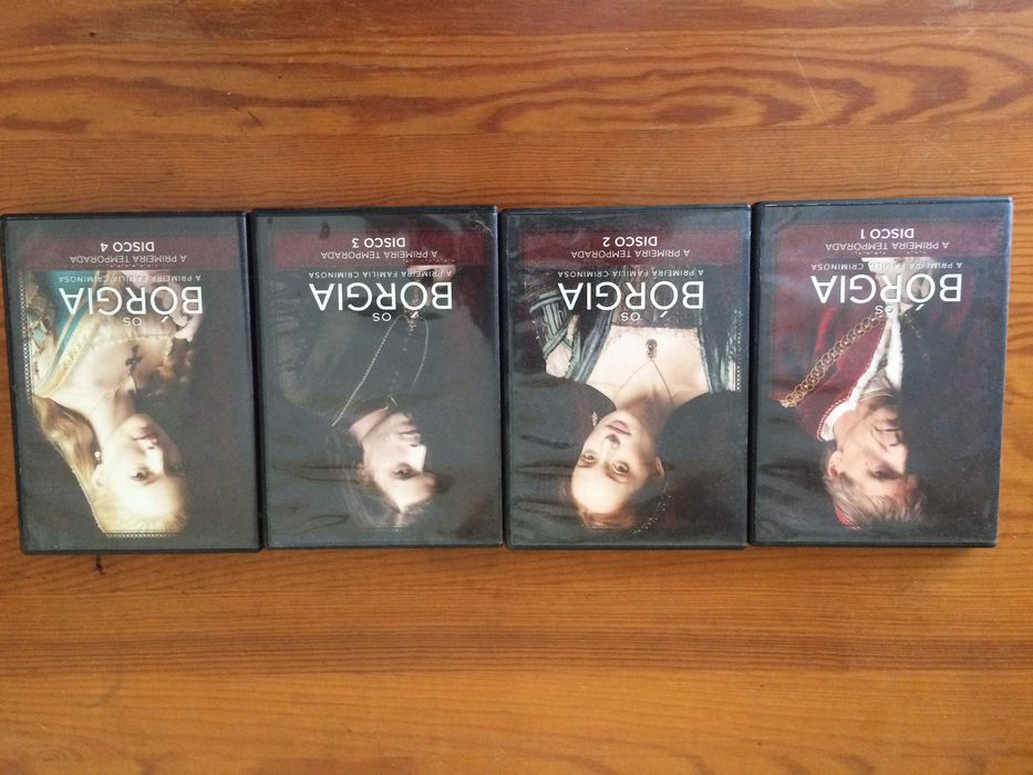 Borgia Series. 4 DVDs