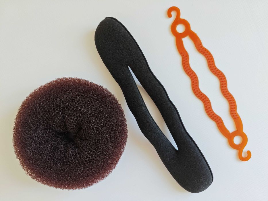 Набір для укладання волосся (бігуді, валик, заколка, твістер, гумки)