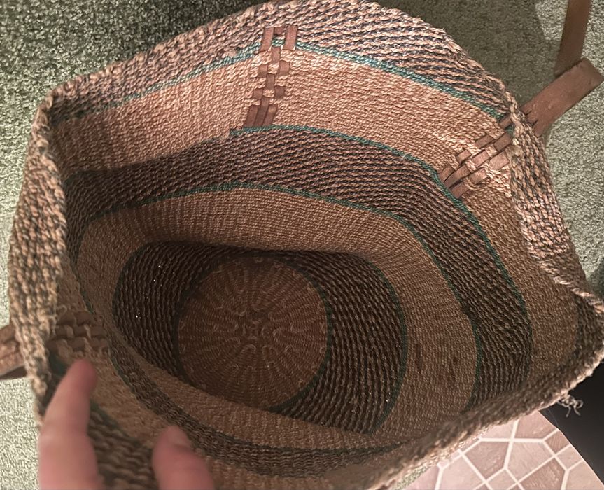 Соломенная сумка