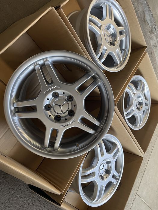 Felgi Mercedes AMG 17 cali c klasa clk slk c32 c36 5x112 7,5 i 8,5 org
