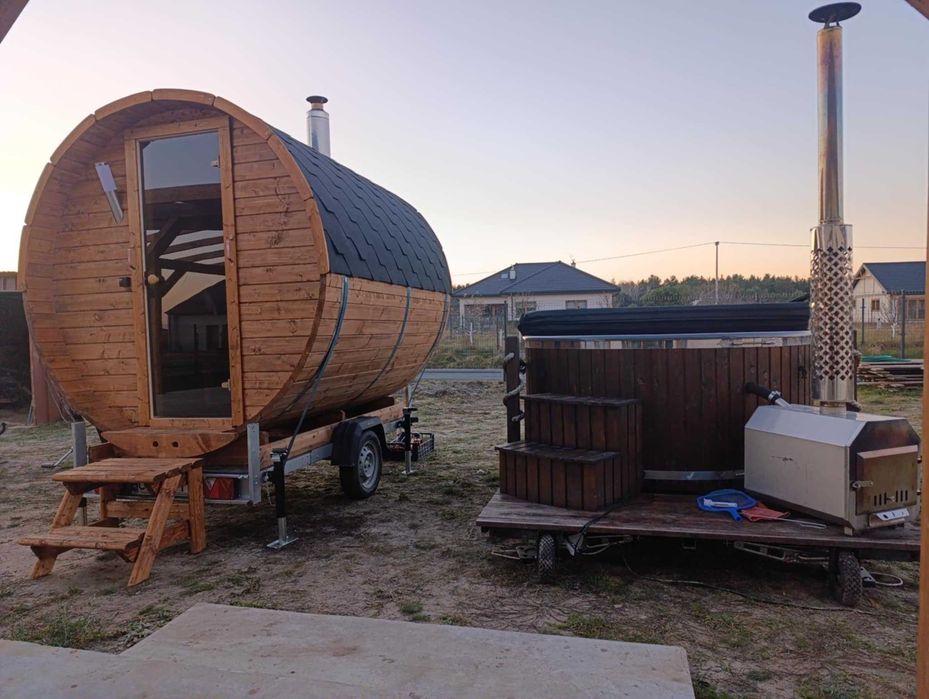 Mobilna Balia i Sauna Majorka na Wynajem - SPA w Twoim ogrodzie!