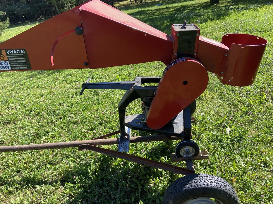 Rębak RS80 na podwoziu
