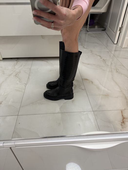Сапожки , Чоботи Zara