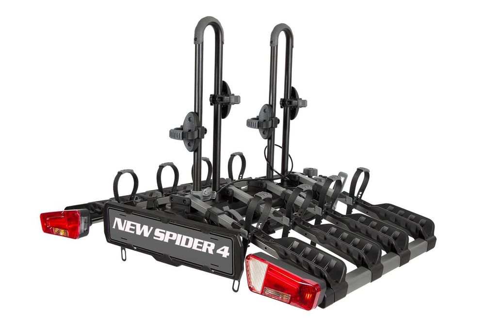 Inter Pack SPIDER 4 skadany bagażnik na hak na 4 rowery