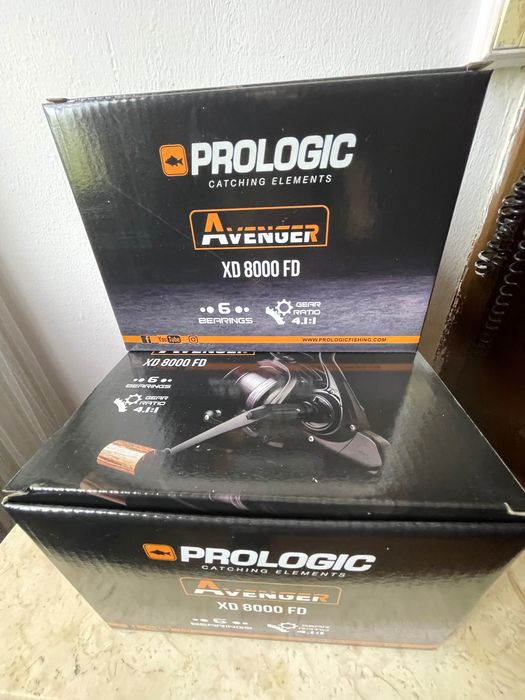 3 x carretos Prologic XD 8000 FD