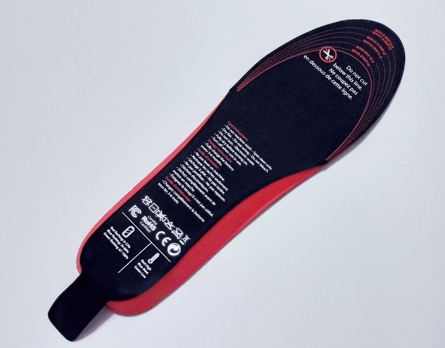 Бездротові устілки з підігрівом, теплі устілки в взуття