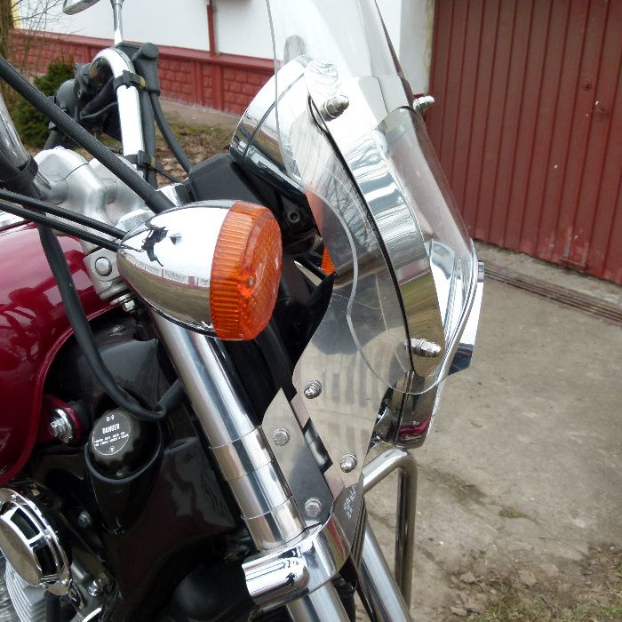Szyba honda VT 700-800 gmole sakwy