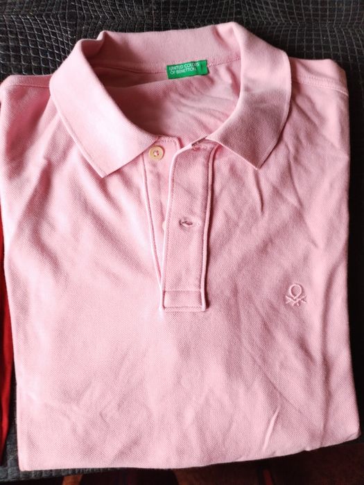 Polo Benetton e t-shirt Scalpers tam XL