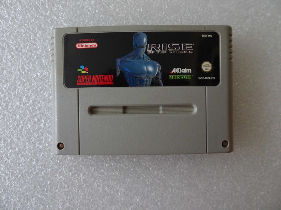 Jogo Super Nintendo SNES - Rise of the robots -