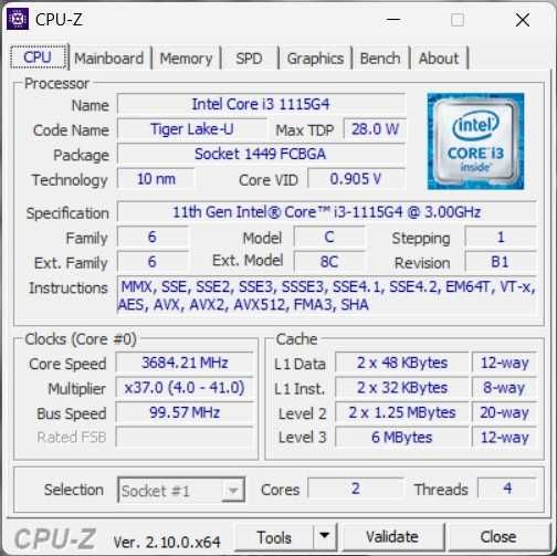Laptop dotykowy Asus VivoBook Core i3 X515